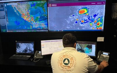 HURACÁN ‘ERICK’ PROVOCARÍA LLUVIAS PUNTUALES MUY FUERTES EN COLIMA; UEPC LLAMA A EXTREMAR PRECAUCIONES