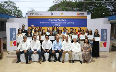 RECIBEN «PREMIO TERNIUM-TECNM COLIMA» 22 EGRESADOS Y EGRESADAS