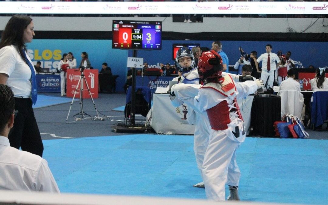 COLIMENSE NATALY ZEPEDA BARRAGÁN GANA ORO EN TAEKWONDO DE LA OLIMPIADA NACIONAL