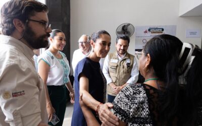 SUPERVISA CLAUDIA SHEINBAUM IMPLEMENTACIÓN DE IMSS BIENESTAR EN COLIMA