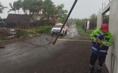 UEPC COLIMA DESPLIEGA PERSONAL EN MUNICIPIOS COSTEROS PARA REFORZAR ACCIONES PREVENTIVAS ANTE HURACÁN ‘FLOSSIE’ Y SALVAGUARDAR A LA POBLACIÓN
