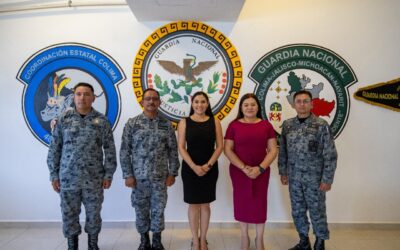 INDIRA VIZCAÍNO RECONOCE RESPALDO DE LA GUARDIA NACIONAL A COLIMA, EN EL 6° ANIVERSARIO DE SU CREACIÓN