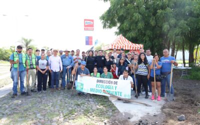 GOBIERNO DE RIULT RIVERA IMPULSA CAMPAÑA DE REFORESTACIÓN URBANA EN LA AVENIDA CONSTITUCIÓN