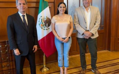 INDIRA VIZCAÍNO Y TITULAR DE SHCP BUSCAN FORTALECER POSICIÓN FINANCIERA DEL ESTADO DE COLIMA