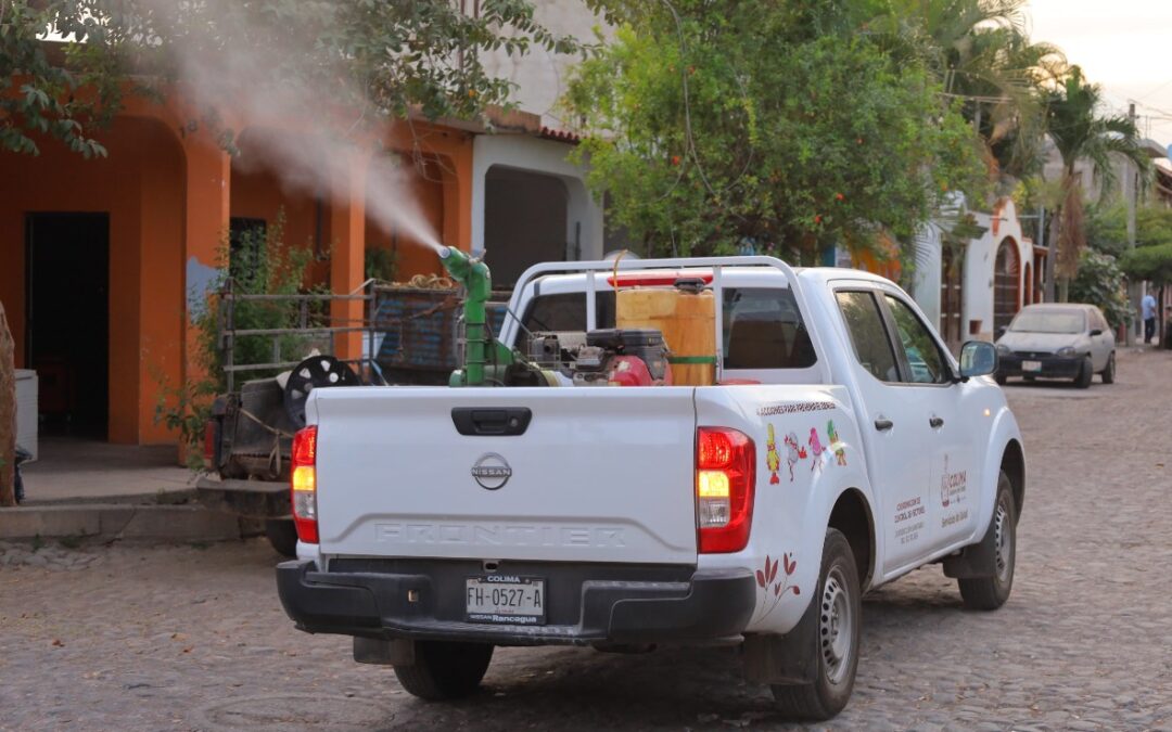 FUMIGARÁ SALUD COLIMA EN EL MUNICIPIO DE MANZANILLO DURANTE ESTA SEMANA