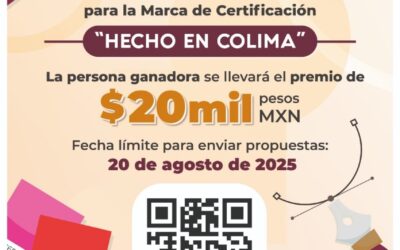 SEDECO CONVOCA A DISEÑAR EL LOGOTIPO DE LA MARCA DE CERTIFICACIÓN ‘HECHO EN COLIMA’