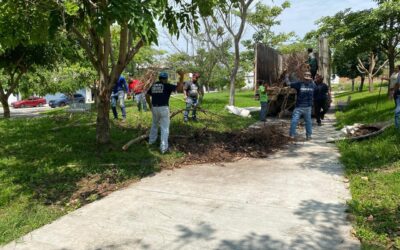 GOBIERNO DE RIULT RIVERA REVITALIZA ESPACIOS PÚBLICOS EN LAS COLONIAS VIVEROS, EL YAKI Y SAN PABLO