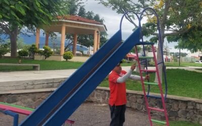 ENTORNOS SEGUROS MEJORA ÁREAS INFANTILES EN JARDINES DE LA COMARCA Y LOS TRIÁNGULOS