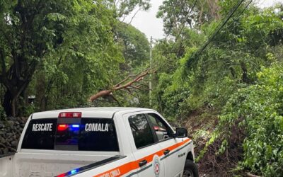 LLUVIAS FUERTES DE ESTE MIÉRCOLES NO REGISTRAN AFECTACIONES MAYORES EN EL ESTADO DE COLIMA