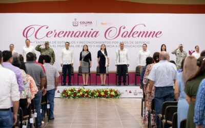 INDIRA VIZCAÍNO ENTREGA MÁS DE 400 ESTÍMULOS Y RECONOCIMIENTOS A PERSONAL DE APOYO Y ASISTENCIA A LA EDUCACIÓN