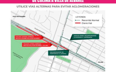 CERRADO CARRIL CENTRAL DE TERCER ANILLO, DESDE CALLE ESMERALDA HASTA SENDERA