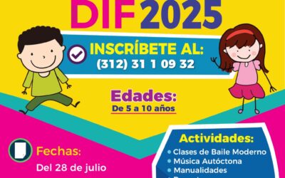 ANUNCIA TEY CURSOS DE VERANO CON EL DIF MUNICIPAL