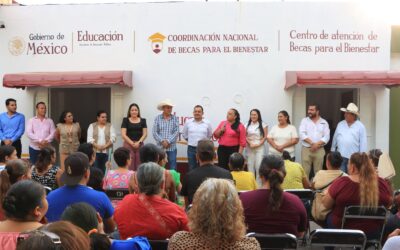 SE INAUGURA EN COLIMA EL PRIMER CENTRO DE ATENCIÓN DE BECAS PARA EL BIENESTAR (CABB)