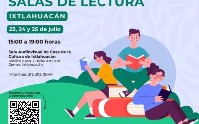 CULTURA COLIMA INVITA A CAPACITACIÓN SOBRE SALAS DE LECTURA EN EL MUNICIPIO DE IXTLAHUACÁN