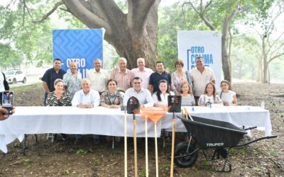 PRESIDENTE RIULT RIVERA Y VECINOS SELLAN ALIANZA PARA REVITALIZAR ÁREAS VERDES