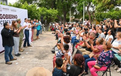 ANUNCIA ROSI BAYARDO OBRAS PARA FAMILIAS DE LA COLONIA INDECO; PRIORIDAD EL SERVICIO DE AGUA