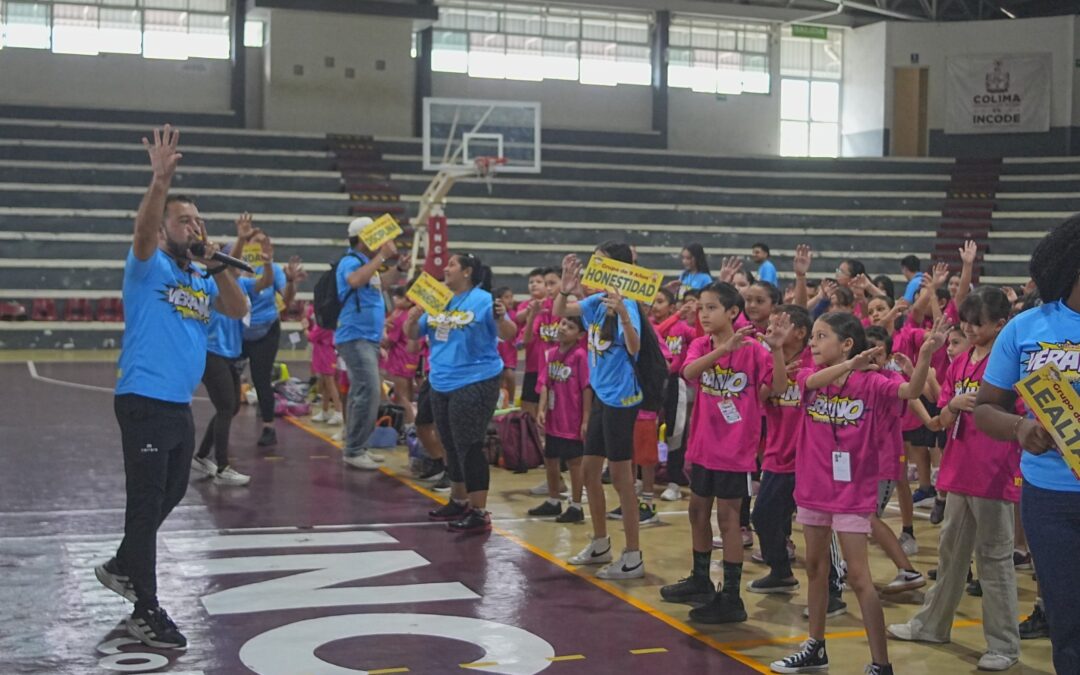 INCODE INAUGURA CURSO DE VERANO 2025; PARTICIPAN MÁS DE 250 NIÑAS, NIÑOS Y ADOLESCENTES