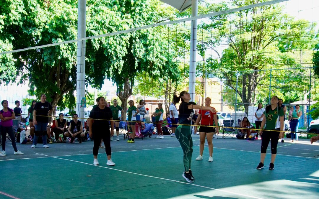 SOFÍA PERALTA IMPULSA TORNEO RELÁMPAGO DE VOLEIBOL CON PARTICIPACIÓN DE VARIOS EQUIPOS EN VILLAS SAN JOSÉ 🏐✨