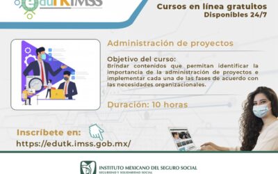 INVITA IMSS COLIMA A LA POBLACIÓN A CAPACITARSE EN LÍNEA DE FORMA GRATUITA A TRAVÉS DEL PORTAL EDUTK