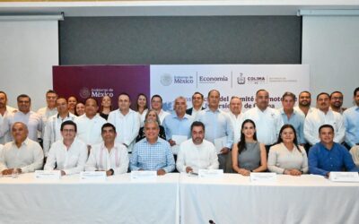 GOBIERNOS DE MÉXICO Y COLIMA INSTALAN COMITÉ PROMOTOR DE INVERSIONES; ES PARTE DE LA ESTRATEGIA NACIONAL DE DESARROLLO PRODUCTIVO