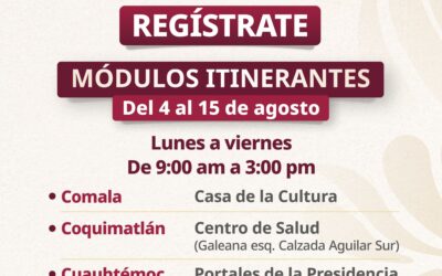 ROSARIO SILVA ANUNCIA MÓDULOS ITINERANTES PARA EL REGISTRO A LA PENSIÓN MUJERES BIENESTAR