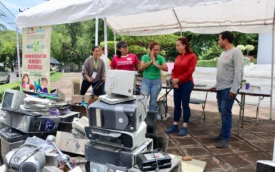 EN SIETE MESES RECICLÓN DE VDEA HA CAPTADO MÁS DE 11 TONS. DE BASURA ELECTRÓNICA: TEY