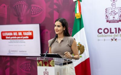 ANUNCIAN INDIRA VIZCAÍNO Y ROSI BAYARDO LA LLEGADA DEL DR. VAGÓN A MANZANILLO; COMUNIDADES TENDRÁN TRANSPORTE GRATUITO