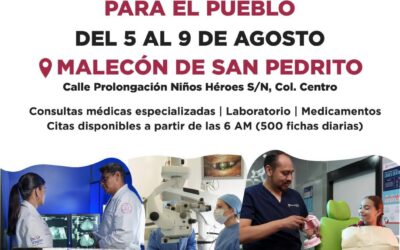 GOBIERNO DEL ESTADO ANUNCIA EL REGRESO DEL ‘DR. VAGÓN’; ESTARÁ DEL 5 AL 9 DE AGOSTO EN MANZANILLO Y DEL 12 AL 16 EN COLIMA