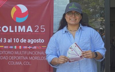 INICIÓ LA VENTA DE BOLETOS PARA LA COPA PANAMERICANA DE VOLEIBOL FEMENIL, EN EL INCODE