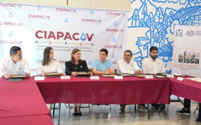 ENTREGA IMSS COLIMA DISTINTIVOS ELSSA EN CIAPACOV POR SU COMPROMISO CON SALUD Y SEGURIDAD LABORAL