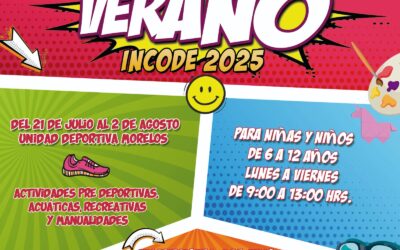 INCODE INVITA A APROVECHAR ÚLTIMOS DÍAS DE INSCRIPCIONES AL CURSO DE VERANO 2025