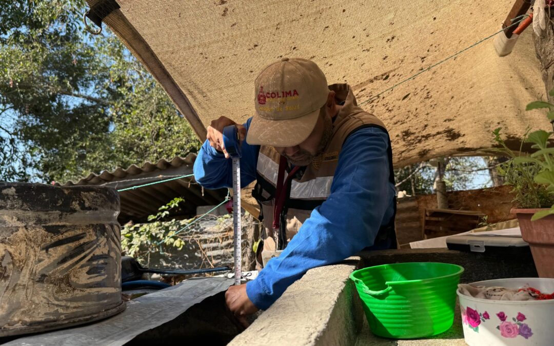 SALUD COLIMA REFUERZA OPERATIVO DE CONTROL LARVARIO ANTE POSIBLES CASOS DE DENGUE