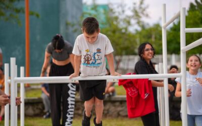 INAUGURA TEY GUTIÉRREZ PRIMERA JAULA DE CALISTENIA EN LA ZONA METROPOLITANA