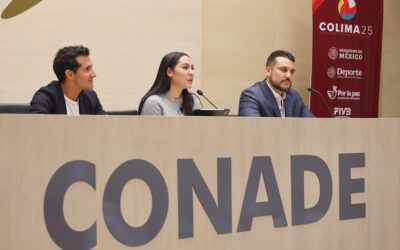 PRESENTAN CONADE Y GOBIERNO DE COLIMA LA COPA PANAMERICANA NORCECA DE VOLEIBOL DE SALA 2025