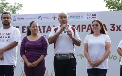 GOBIERNOS DE MÉXICO Y COLIMA PONEN EN MARCHA ESTRATEGIA ‘3X1=3 POR LA SALUD’