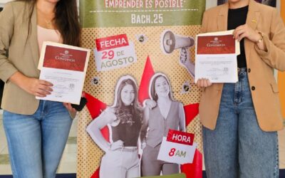BACHILLERATO 25 RECIBE A FUNDADORAS DE “MARÍA AMORES”, ÚNICAS COLIMENSES EN SHARK TANK MÉXICO