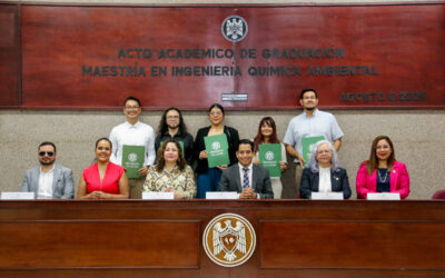 EGRESA PRIMERA GENERACIÓN DE LA MAESTRÍA EN INGENIERÍA QUÍMICA AMBIENTAL