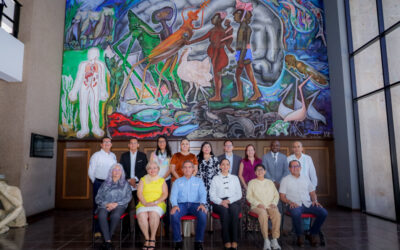 ENTREGAN CINCO NOMBRAMIENTOS DE PROFESOR(A) DE TIEMPO COMPLETO, EN NIVEL SUPERIOR