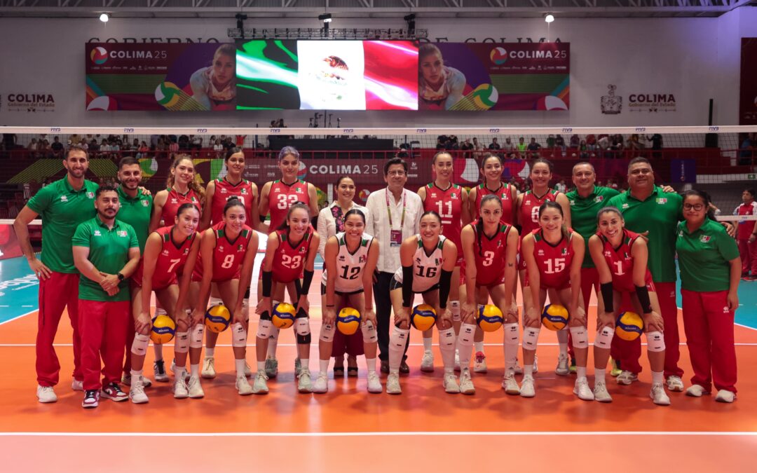 GOBERNADORA INDIRA VIZCAÍNO INAUGURA LA COPA PANAMERICANA DE VOLEIBOL FEMENIL COLIMA 2025