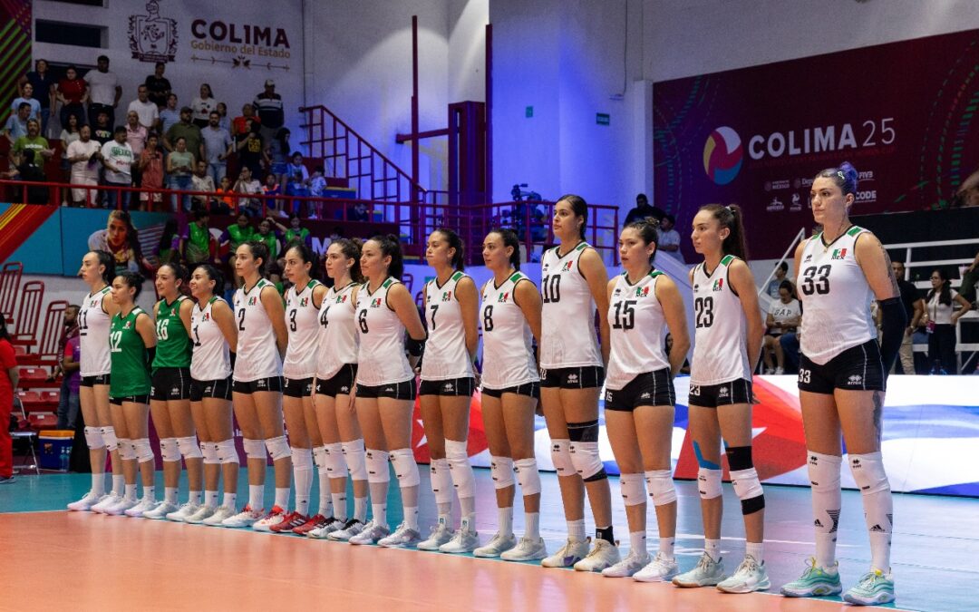 MÉXICO POR EL PASE A SEMIFINALES DE LA COPA PANAMERICANA DE VOLEIBOL FEMENIL, EN COLIMA