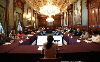 INDIRA VIZCAÍNO ACUDE A REUNIÓN CON LA PRESIDENTA SHEINBAUM PARA EL FORTALECIMIENTO DEL IMSS-BIENESTAR