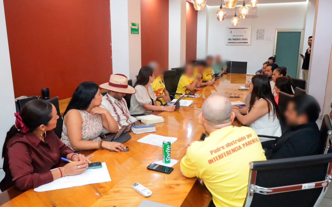 DIPUTADAS Y DIPUTADOS DE MORENA ATIENDEN A ORGANIZACIÓN «NO MÁS HIJOS REHENES»