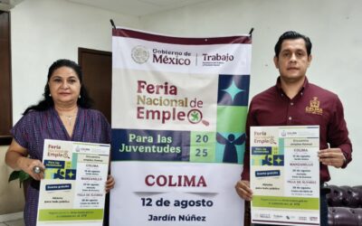 GOBIERNO DEL ESTADO DE COLIMA IMPULSA OPORTUNIDADES LABORALES PARA JÓVENES CON LA ‘FERIA DE EMPLEO 2025’