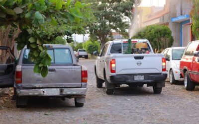 MANTIENE SECRETARÍA DE SALUD LA FUMIGACIÓN CONTRA EL DENGUE EN 6 MUNICIPIOS DEL ESTADO DE COLIMA