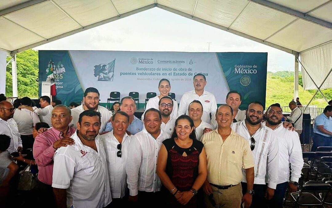 CANACINTRA COLIMA RESPALDA OBRAS DE INFRAESTRUCTURA ANUNCIADAS POR LA PRESIDENTA CLAUDIA SHEINBAUM