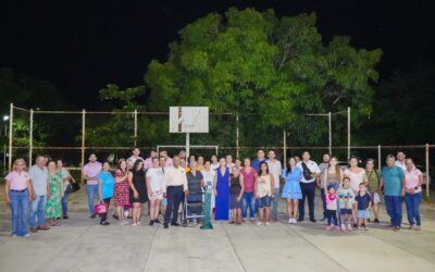 ENTREGA TEY REHABILITACIÓN DEL ALUMBRADO PÚBLICO EN LA COLONIA LEANDRO VALLE