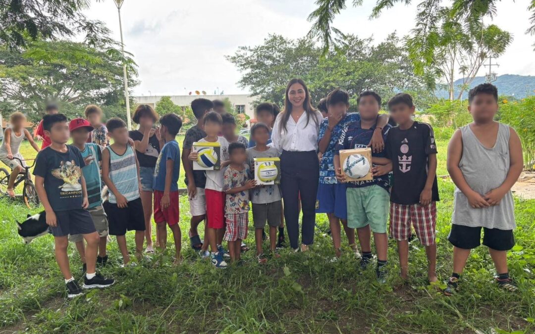 ANDREA NARANJO PROMUEVE EL DEPORTE EN NUEVO CUYUTLÁN Y SAN BUENAVENTURA