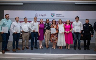 GOBERNADORA INDIRA VIZCAÍNO ENTREGÓ EL CUP A 641 POLICÍAS ESTATALES Y MUNICIPALES.