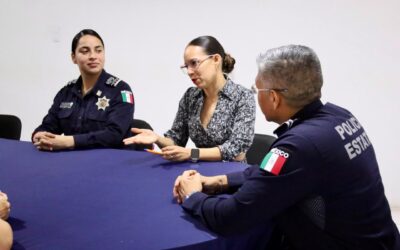 RECIBE DESPACHO DE LA SSP COLIMA CERTIFICADO DE ESPACIO LIBRE DE VIOLENCIA