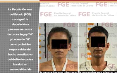 DETENIDOS EN CATEO, VINCULADOS POR DELITOS CONTRA LA SALUD